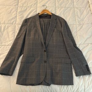 J Crew Slim Suit 42R and 34 x 30 Pants Complete